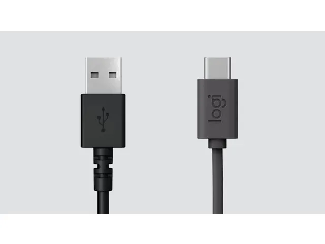 Logitech H390 USB- computerheadset USB-C 981-001576 zwart