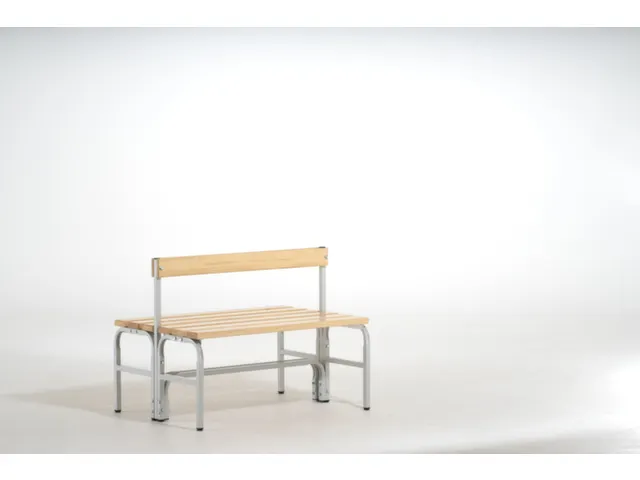 banc double,HxLxP 770x1015x725mm,barrettes en bois