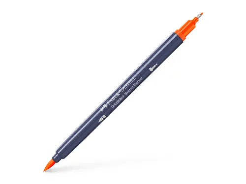 Sketchmarker Faber-Castell Goldfaber 115 dark cadmium orange op alcoho