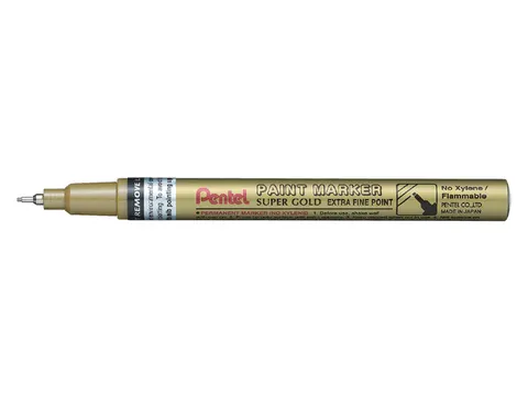 viltstift Pentel MFP10 ronde punt 0.7mm goud