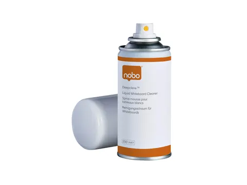 Nobo Deepclene Schuimende Whiteboard Reinigingsspray 200ml