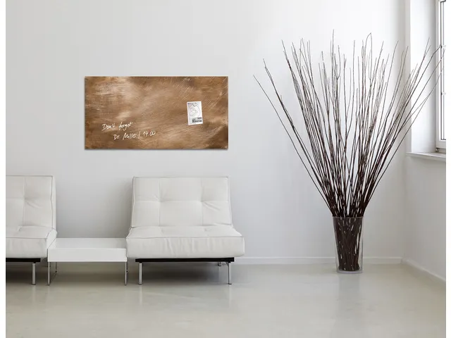 Glasmagneetbord Sigel Artverum 91x46cm Brons