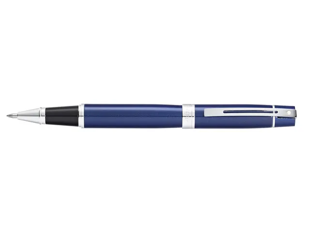Rollerball SHEAFFER 300 E9341 Glossy blue chrome plated