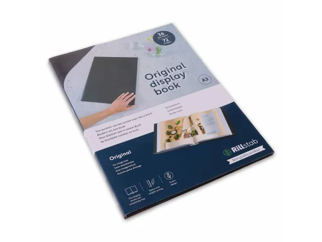 Showmap Rillstab A3 RI99354 3 kanaals 36-tassen zwart