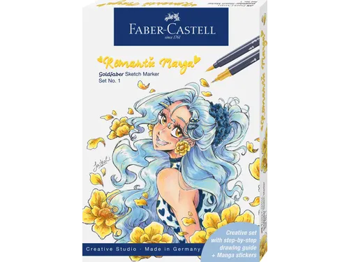 Sketchmarker Faber-Castell Goldfaber set nr.1 Romantic Manga Collectio