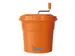 Essoreuse à salade plastique orange 20 litres