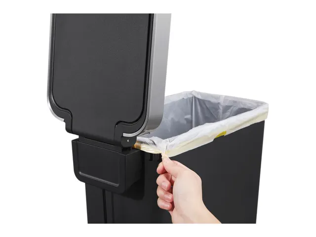 Hana Slim pedaalemmer 40 Liter Zwart