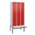 locker voor scheiding van kleding,HxBxD 2120x900x815mm,3vak