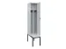 locker met bank,voor scheiding van kleding,HxBxD 2120x400x815mm,1vak