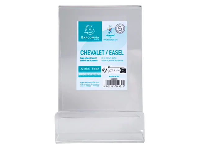 Staander maat L transparant