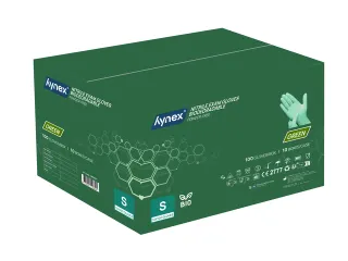 Handschoen Hynex nitril Bio S groen 3.5gr 100 stuks - 4