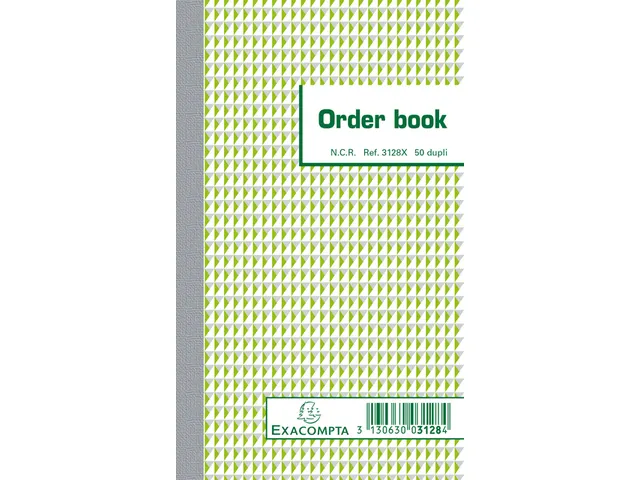 Orderboek Exacompta 175x105mm 50x2vel