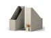 Tijdschriftencassette Leitz Puro set van 2 beige