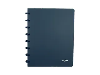 Adresboek Atoma A5 lijn 54vel 90gr PP assorti - 3