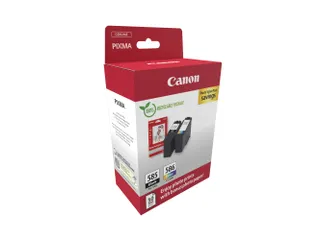 Canon PG-585/CL-586 PVP, Zwart, Cyaan, Magenta, Geel, 2 stuk(s), Photo - 2