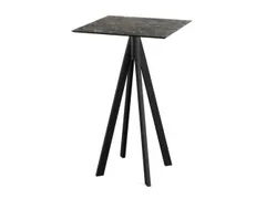 statafel,HxBxD 1090x700x700mm,rechthoekig,4voeten zwart