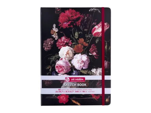 Schetsboek Talens Art Creation 80 witte vellen 140gr 210x297mm stillev