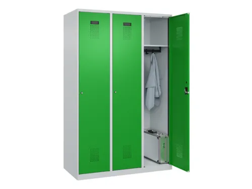 locker,HxBxD 1850x1200x500mm,3vak,vak B 400mm,cil.-slot