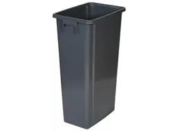 afvalverzamelaar,80l,HxBxD 762x320x460mm,romp PP grijs,gesloten
