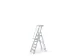 Platformladder Aluminium Bordes H X B X D 1580X 400X 400Mm 6Treden
