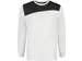 Tricorp 302013 sweater wit/grijs maat S