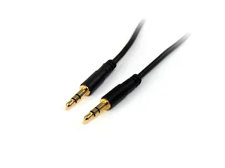 Slanke 3.5mm Stereo Audio kabel 3 Meter - 1