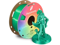 Polymaker 3D printer Filament Panchroma PLA Silk 1,75mm Groen 1kg