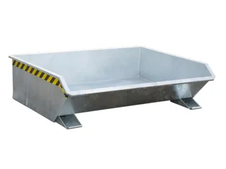 mini-kiepbak,HxLxB 450x1385x1680mm,0,61m³,draagverm. 1000kg,verzinkt - 3