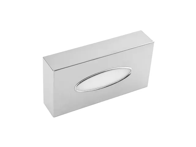 Facial Tissue Dispenser RVS Hoogglans