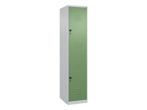dubbeldekse locker,HxBxD 1850x400x500mm,1x2vak.,vak B 400mm