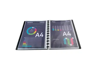 Showalbum PP ring 30 tas A4 zwart - 4