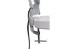 Bureaulamp LED MAULstudy tafelklem incl. E27 lamp Zilver