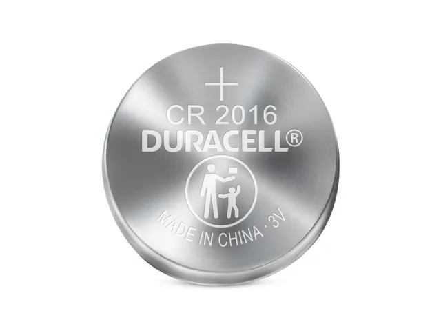 Batterij Duracell knoopcel 2x CR2016 lithium Ø20mm 3V-90mAh