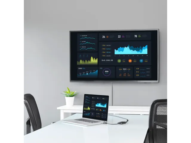 HDMI naar VGA video adapter met audio Full HD converter