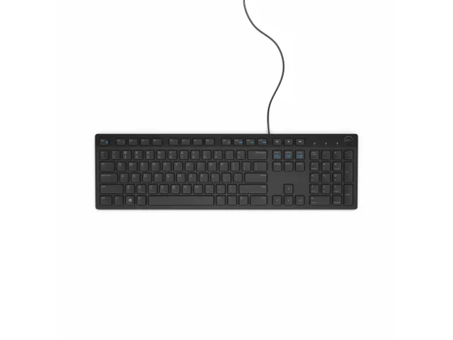 bekabeld toetsenbord - KB216 - Verenigd Koninkrijk (QWERTY) - zwart -