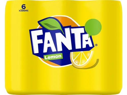 Frisdrank Fanta lemon blik 330ml