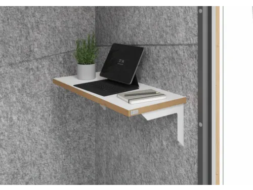 telefooncel,HxBxD 2175x1035x1000mm,wand spaanplaat,stelvoeten