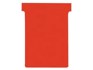 T-planbordkaarten index 3, ft 120 x 92 mm, rood - 1