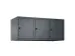 opzetkast,v. locker,3vak.,vak B 400mm,HxBxD 500x1200x500mm