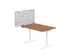 Ecran de séparation acoustique motif découpé 60x120cm Gris clair