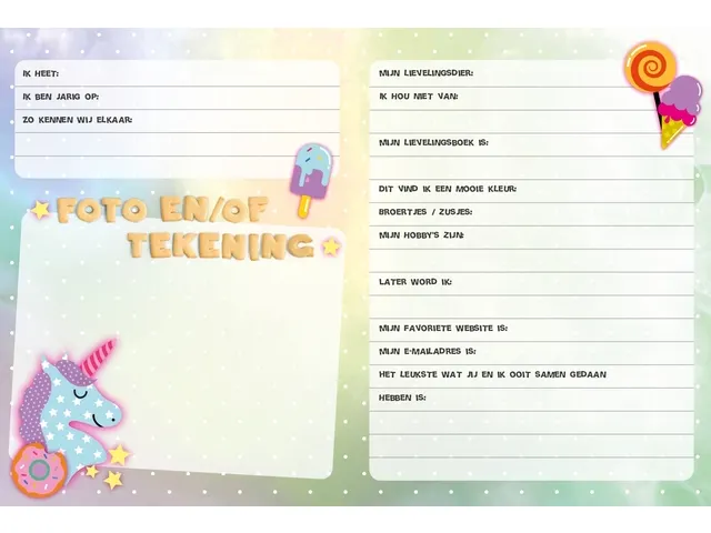 Vriendenboek Interstat Unicorn