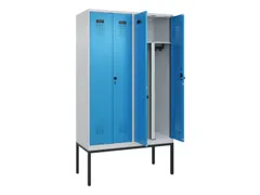 PBM-locker,HxBxD 2120x1200x500mm,4vak,vak B 300mm,draaigrendel