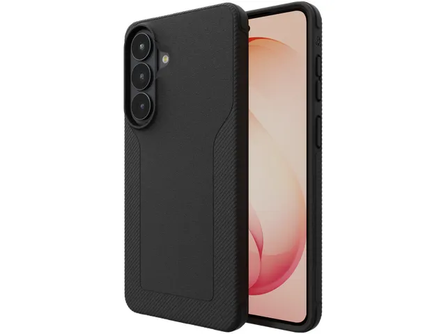 Luxe Samsung Galaxy S26 Plus Hoesje Back Cover 3M Valbescherming Zwart