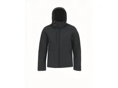 B&C 5JM950 softshell met kap, marineblauw, maat XL, per stuk