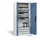 acculaadkast 1950x930x500mm 15stekkerdozen 230V ventilator fr. RAL5023
