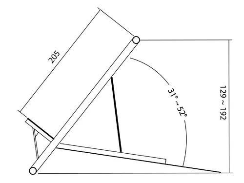 Tabletstandaard NSLS100 opvouwbaar 10-22 inch Zilvergrijs