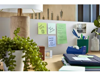 Memoblok Post-it 675-3 Super Sticky 101x101mm Oasis 3 stuks - 2