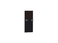 cache de banque d'accueil p. table de bureau CC-noir BN2036-marron