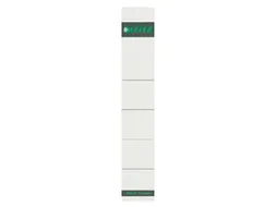 Rug-insteekkaart Leitz smal 32x191mm grijs