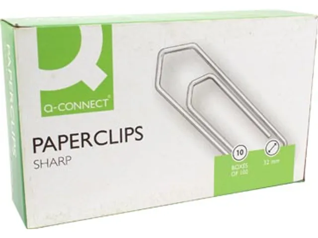 Papierklem 32mm Doos 100 Stuks